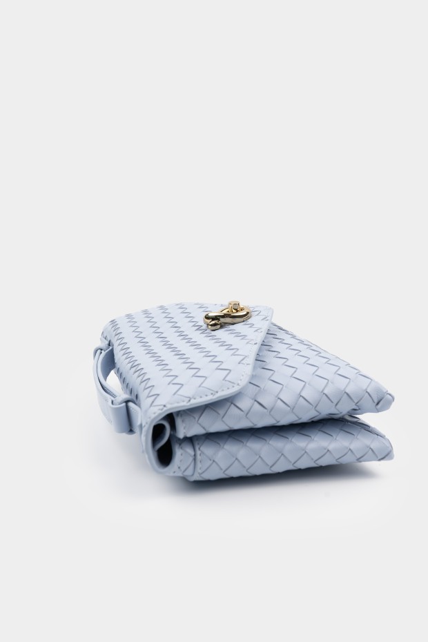 КРОСС-БОДИ ГОЛУБОЙ MARIO BERLUCCI